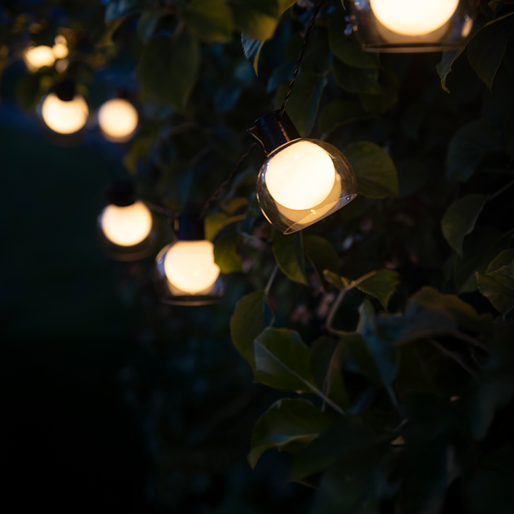 Girlanda solarna MOON 8 LED